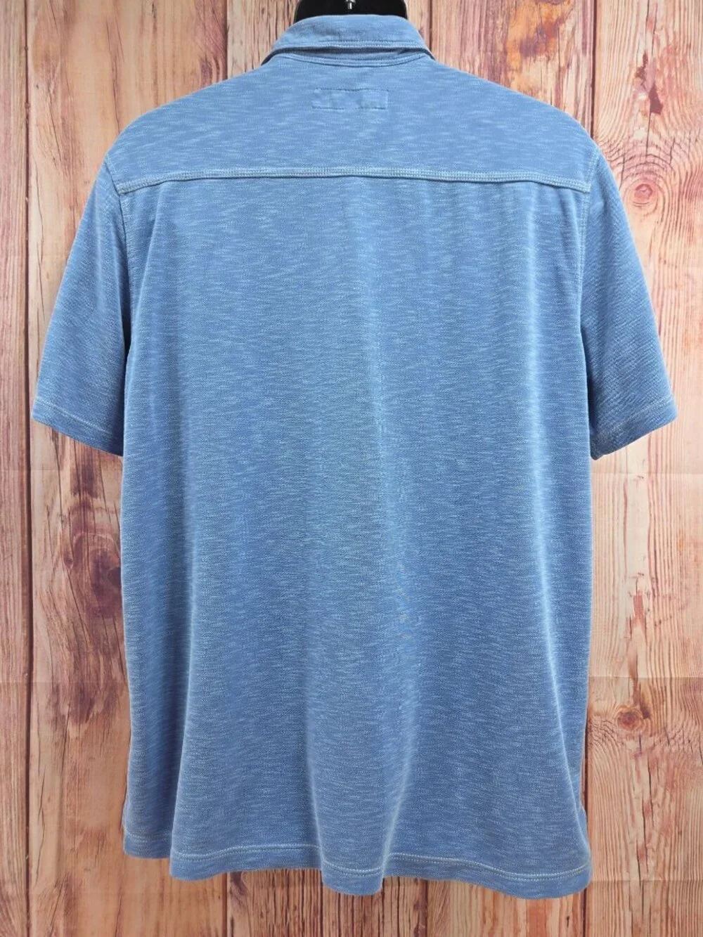 Tommy Bahama Mens Blue Polo Shirt Large Large